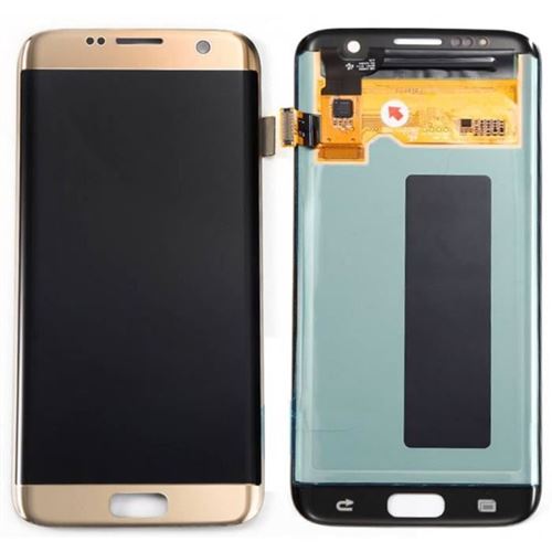 Écran LCD Original Pour Samsung G935F Galaxy S7 EDGE Or Jaune