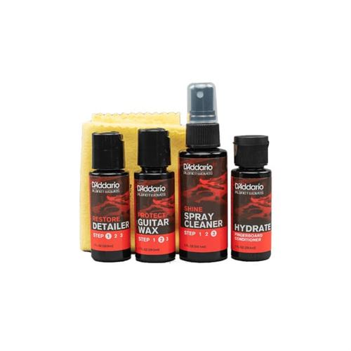 D'Addario and Co Instrument Care Essentials Kit pour entretien et polissage de guitare - Image 3