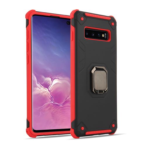 Coque TPU antichoc avec support magnétique pour Apple iPhone 11 Pro 5.8 - Noir&Rouge