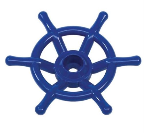 AXI Volant de bateau pour maison de jeu 35 cm bleu