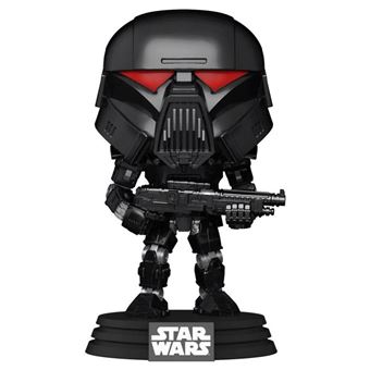 Figurine Funko Pop Star Wars Mandalorian Dark Trooper Battle