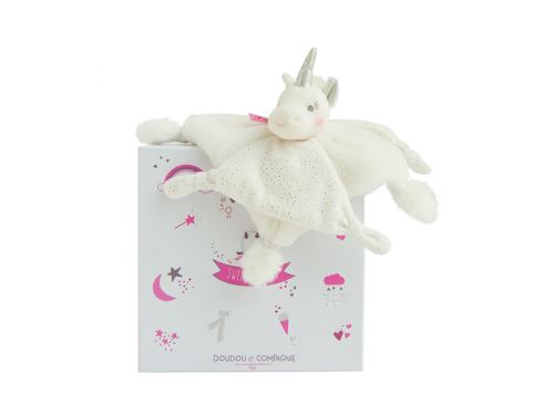 Doudou et compagnie - DOUDOU LICORNE argent État correct - Doudou et Compagnie reconditionné disponible sur Fnac