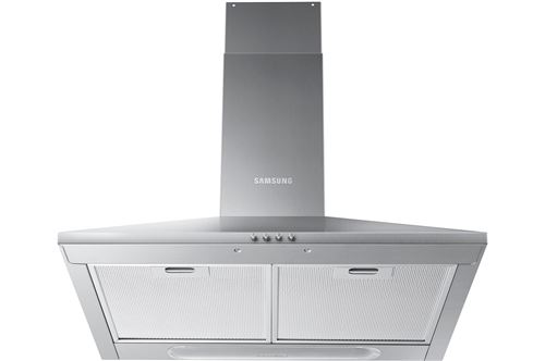 Samsung NK24M3050PS - Kap - schouwkap - breedte: 60 cm - diepte: 45 cm - extractie en recirculatie (met aanvullende recirculatieset) - roestvrij staal