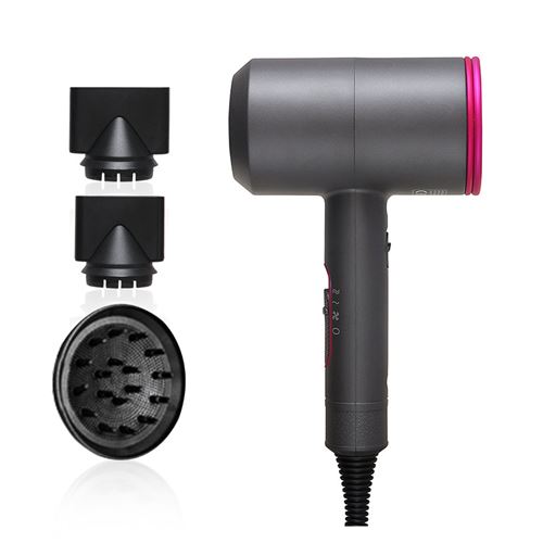 YOKULI - Sèche-Cheveux Professionnel 2000W avec Accessoires Pro - Gris