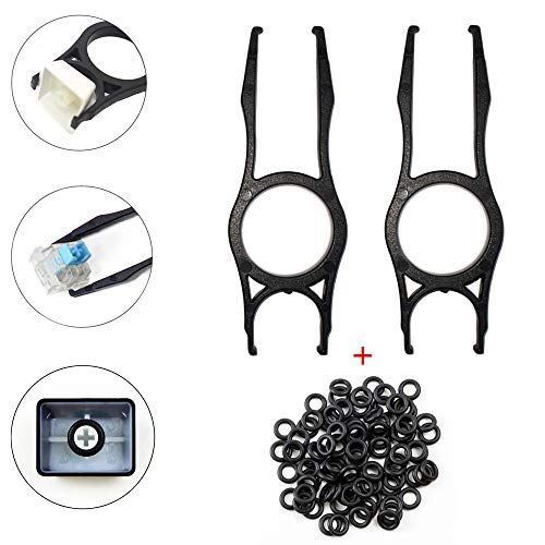 Lumsburry 2 in1 Keycap Extracteur Clavier mécanique pour Retrait Outil de Fixation