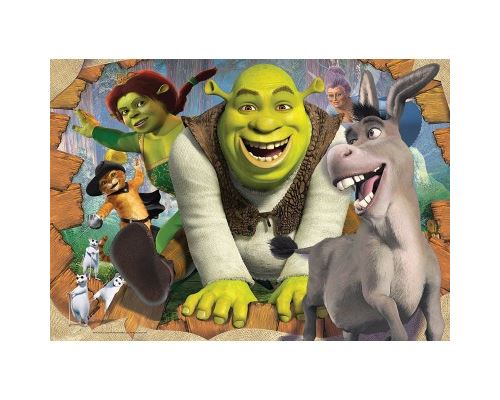 Puzzle 60 Pièces : Shrek, Clementoni