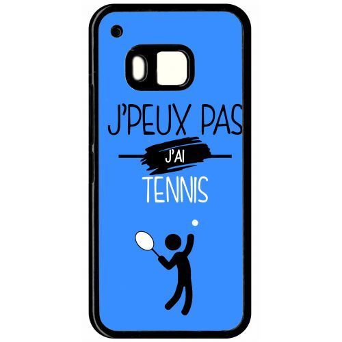 Coque htc m9 j peux pas j ai tennis 12