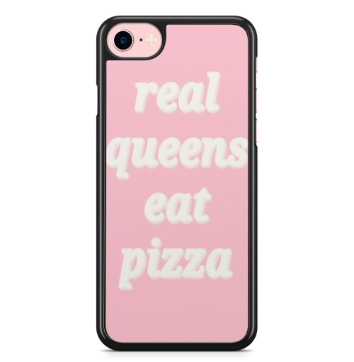 Coque Fifrelin pour iPhone 7 PLUS et iPhone 8 PLUS Real Queens eat Pizza Citation