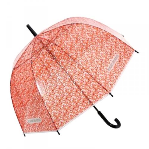 Parapluie cloche lipstick rouge - derrière la porte