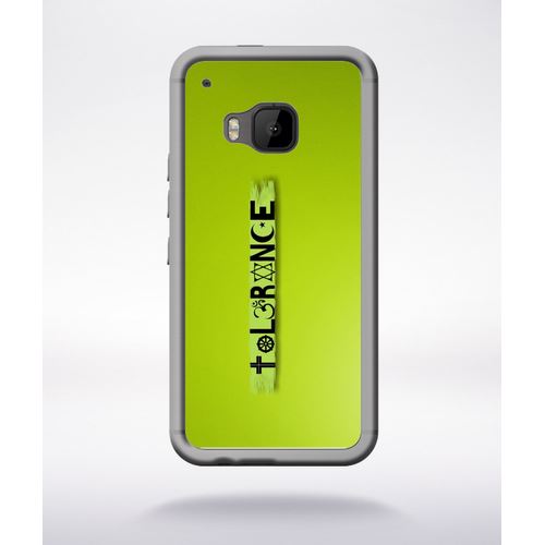 Coque Tolérance Paix Religion Compatible Htc One M9 Transparent