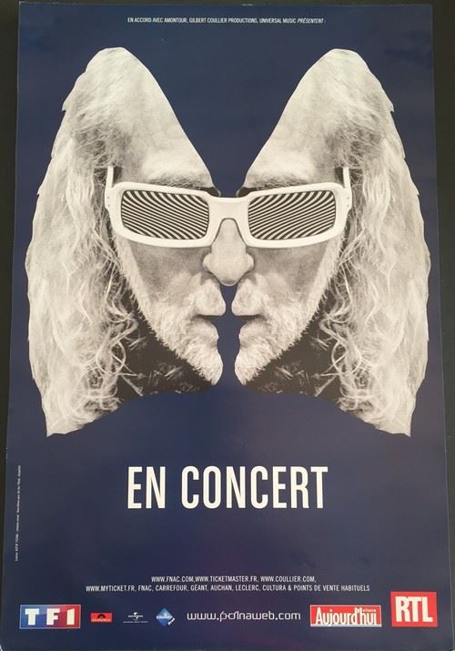 Michel POLNAREFF - 40x60 cm - AFFICHE / POSTER