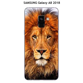 coque samsung galaxy a8 2018 lion
