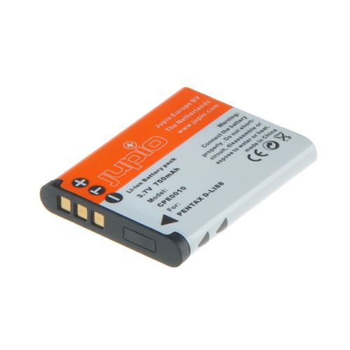 Jupio Noir Batterie Compatible Avec Pentax D-Li88
