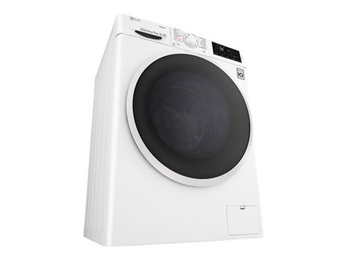 LG F74J60Swh - Machine À Laver - Largeur : 60 Cm - Profondeur : 56 Cm - Hauteur : 85 Cm - Chargement Frontal - 59 Litres - 7 Kg - 1400 Tours/Min - Blanc