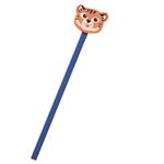 Crayon À Papier Avec Gomme Tigre - Bleu - Draeger Paris