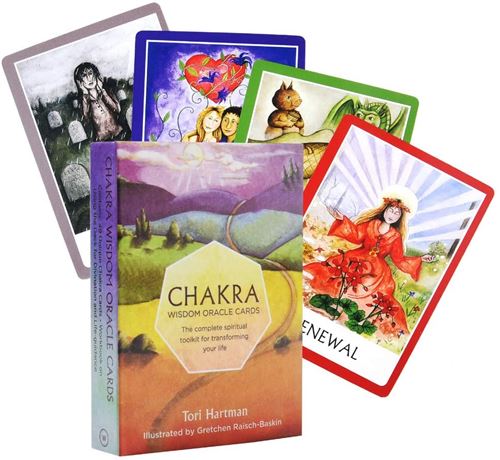 Cartes de Tarot - Chakra Wisdom Oracle Cards: The Complete Spiritual Toolkit for Transforming Your Life