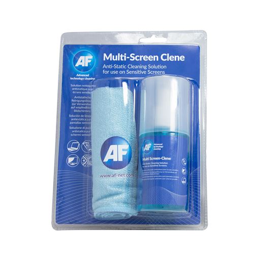 Af International Af Kit De Nettoyage Écrans Fragiles (Nettoyant + Chiffon)