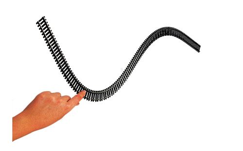 Jouef - JR8090 - Modélisme - Rail Semi Flexible - 914 mm