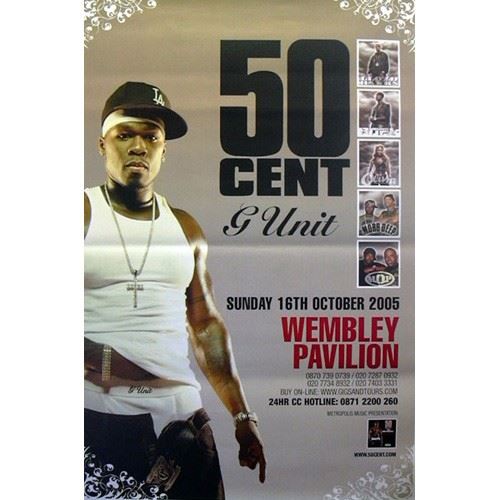 50 CENT - 100x150 cm - AFFICHE / POSTER État correct - N/A reconditionné disponible sur Fnac