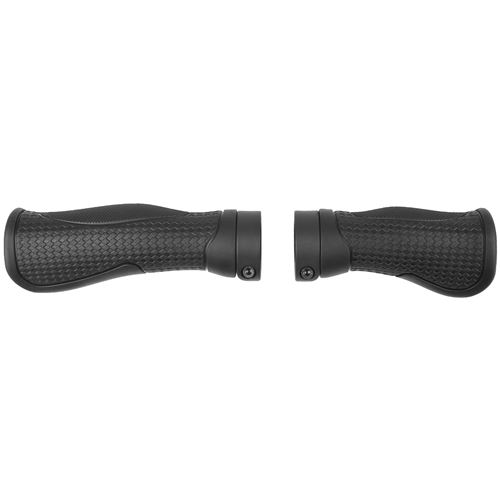 M-Wave poignées de vélo Cloud Base 2 Fix 133/98 mm noir 2-pièces