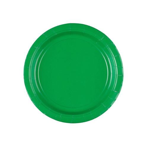 Amscan panneaux de fête vert 17,7 cm 8 pièces carton