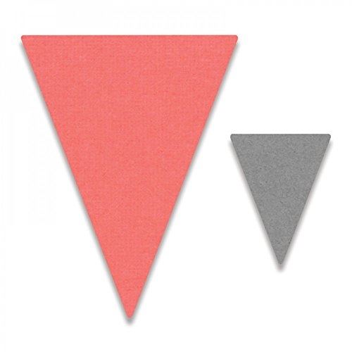 Sizzix mini matrice framelits - petits fanions décoratifs siz661780