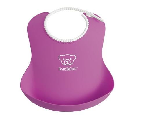 Bavoir Souple BabyBjorn - Rose Fuschia