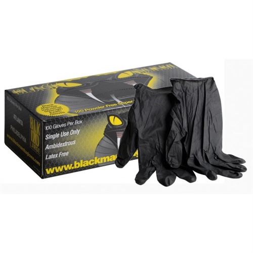 Boîte 100 gants BLACK MAMBA XL - 9/10 - Taille XL - 9/10 DIFF