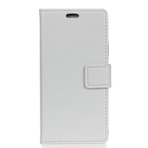 Etui en PU avec support couleur blanc pour votre Xiaomi Redmi Note 7