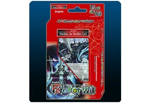 Machina The Machine Lord (Flame) - Force of Will FOW Alice Cluster Twilight Wanderer Starter Deck - 51 cartes