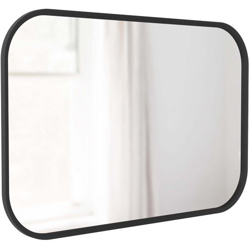 Miroir rectangle à suspendre HUB UMBRA Noir