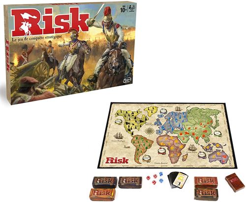 Risk - Jeu de societe de Stratégie - Jeu de Plateau - Jeux classiques