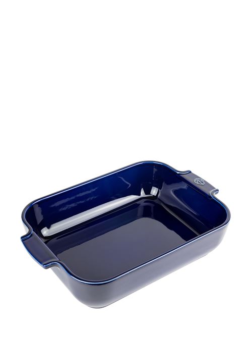 Peugeot Bleu - Plat Four Céramique Rectangle Profond 32 Cm - 12,5' - Image 2