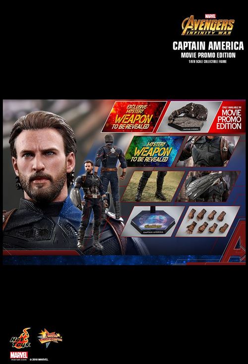 hot toys captain america infinity war movie promo