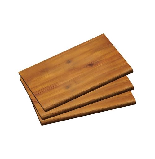 Planches à découper 23 x 15 cm - Lot de 3 - Bois