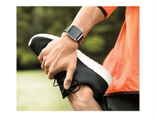 FITBIT BLAZE HR ACTIVITY TRACKER BLACK L Smartwatch Fnac.be