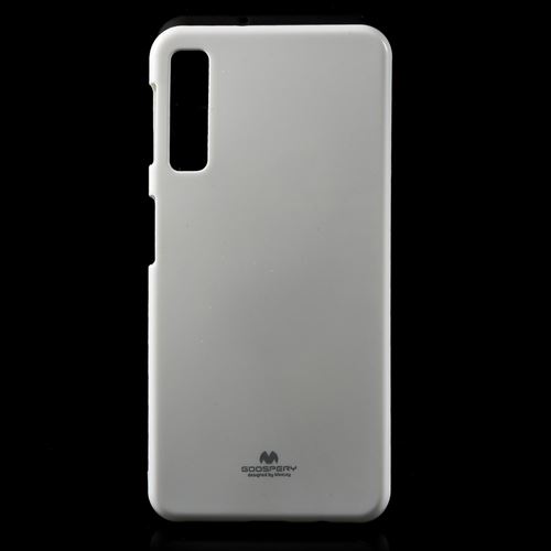 Coque en TPU paillettes blanc pour votre Samsung Galaxy A7 (2018)