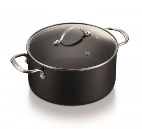 faitout 20cm aluminium avec couvercle verre - 30003741