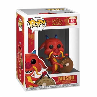 Figurine Funko Pop Disney Mulan Mushu with Gong