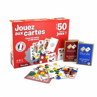 Coffret 50 jeux de société Ducale