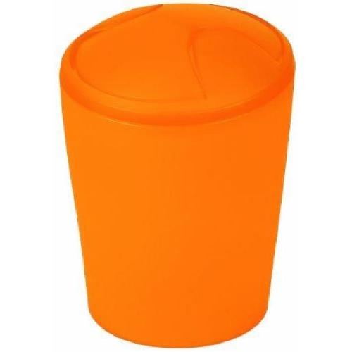 Move poubelle salle de bain - 21x15x15 cm - orange 10.10475