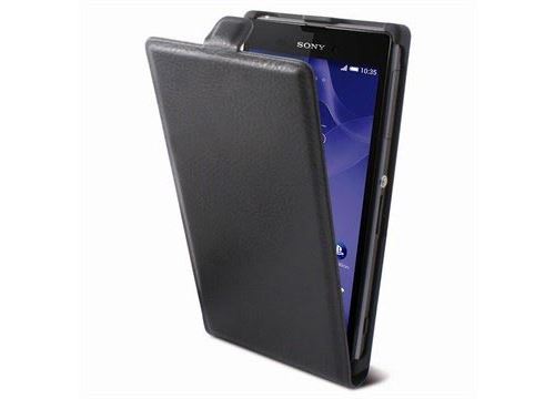 Etui à Rabat Vertical Ksix pour Sony Xperia Z3 Compact - Noir