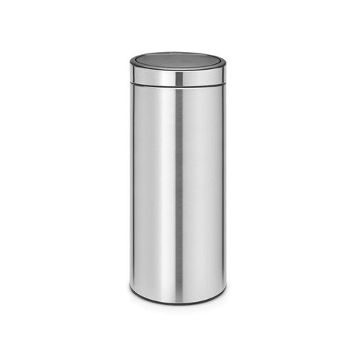 Brabantia poubelle touch bin - 30l - acier 115462