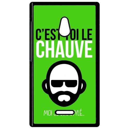 Coque nokia x2 c est toi le chauve moi je suis styl 11