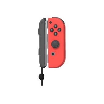 Manette droite sans fil Bluetooth Nintendo Joy-Con Rouge néon