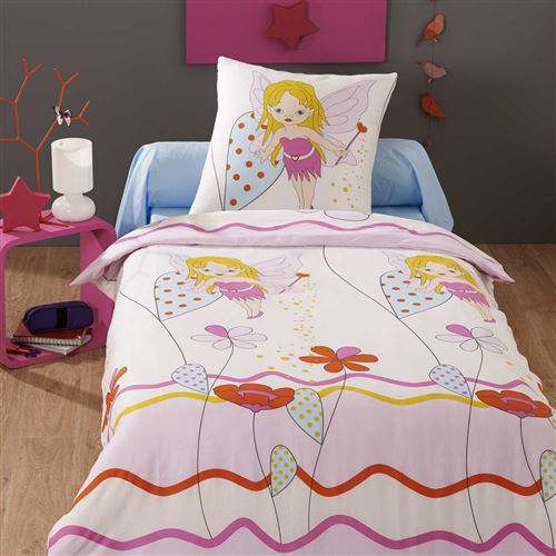Parure de lit enfant Fée Lagon 140x200 cm