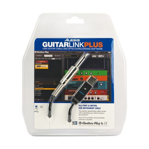Alesis Guitar Link Plus - Câble jack-USB 5m
