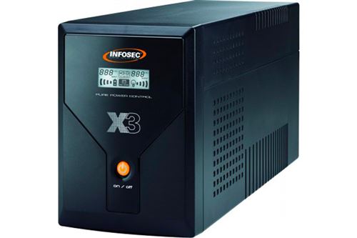INFOSEC X3 EX LCD USB 2000 - UPS - 2000 VA