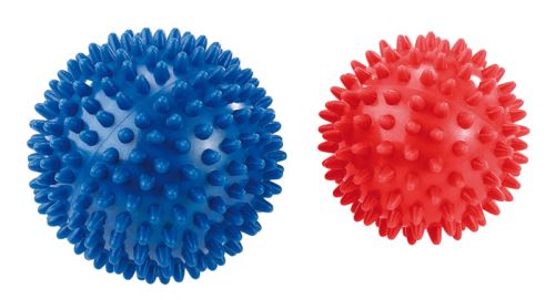 Pack de 2 boules de massage avec picots Ø 9 & 7,5 cm