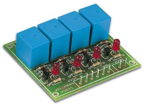 Kit velleman circuit a relais K2633